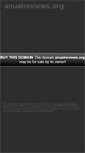 Mobile Screenshot of anualreviews.org